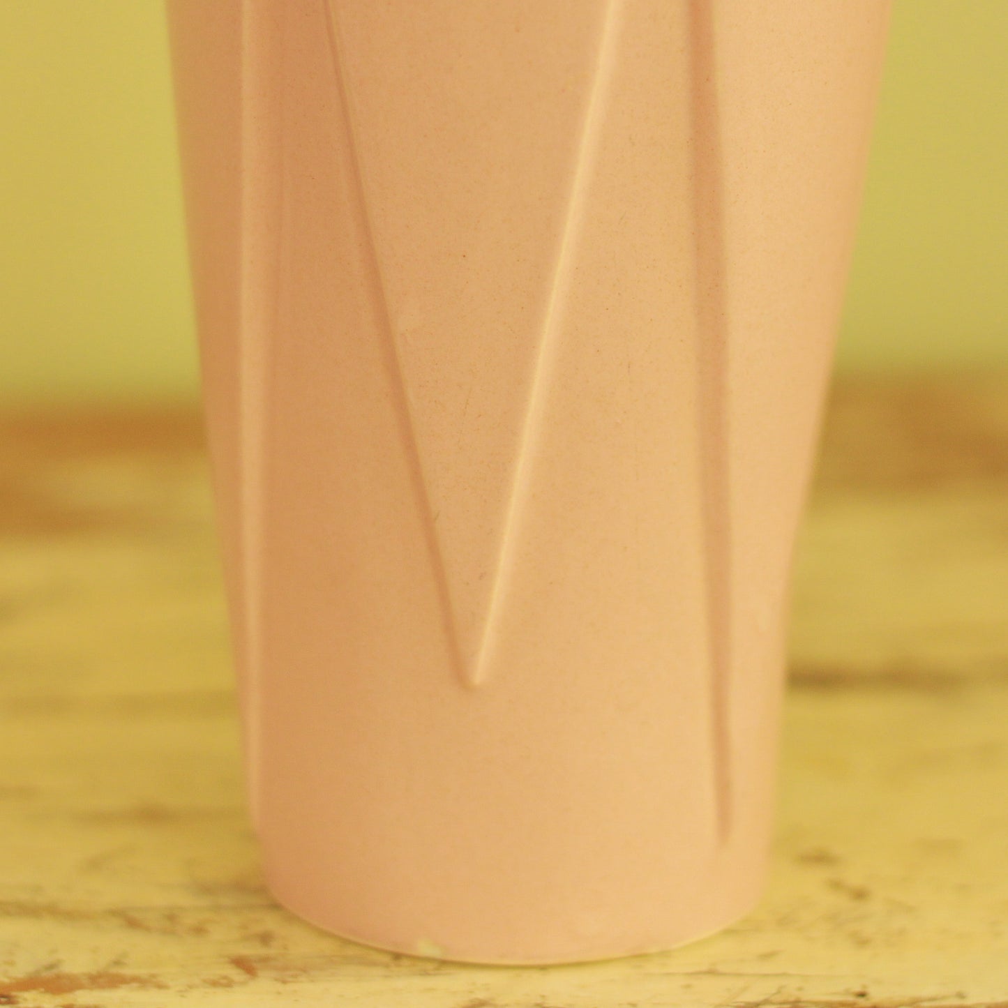 Vintage Red Wing MCM Pink Vase