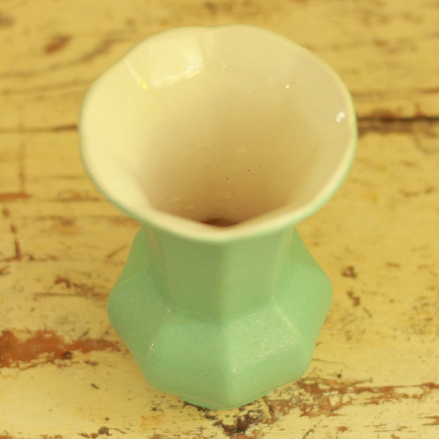 Vintage Small Blue Vase