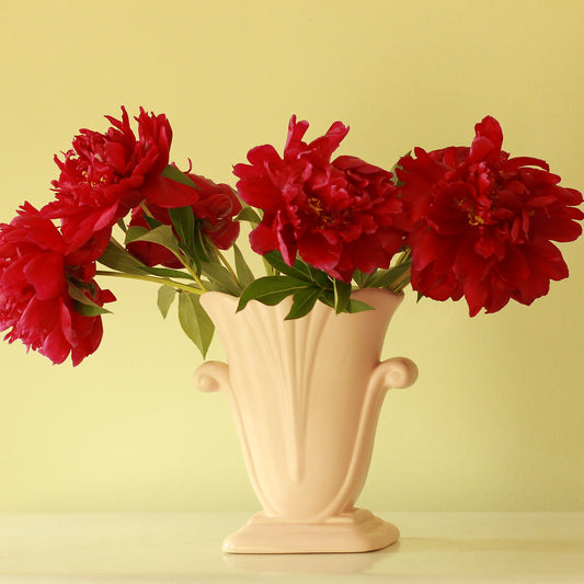 Vintage Red Wing Pink Vase