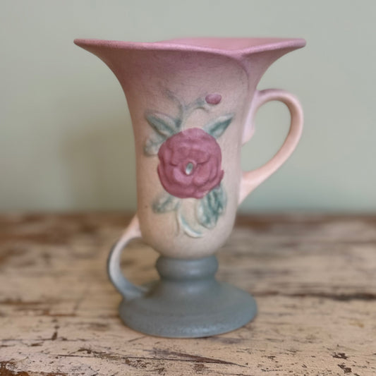 Hull Pottery Open Rose Vase