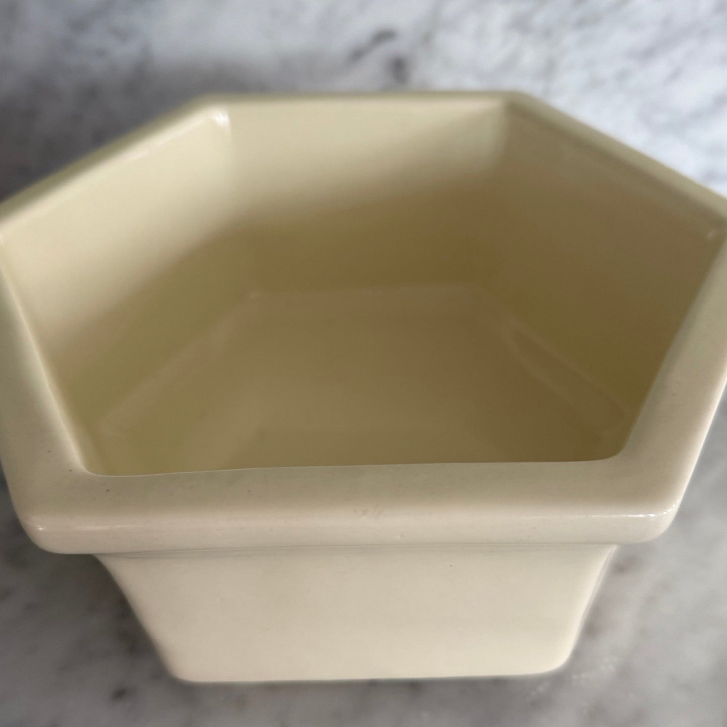 Vintage Haeger Hexagon Planter