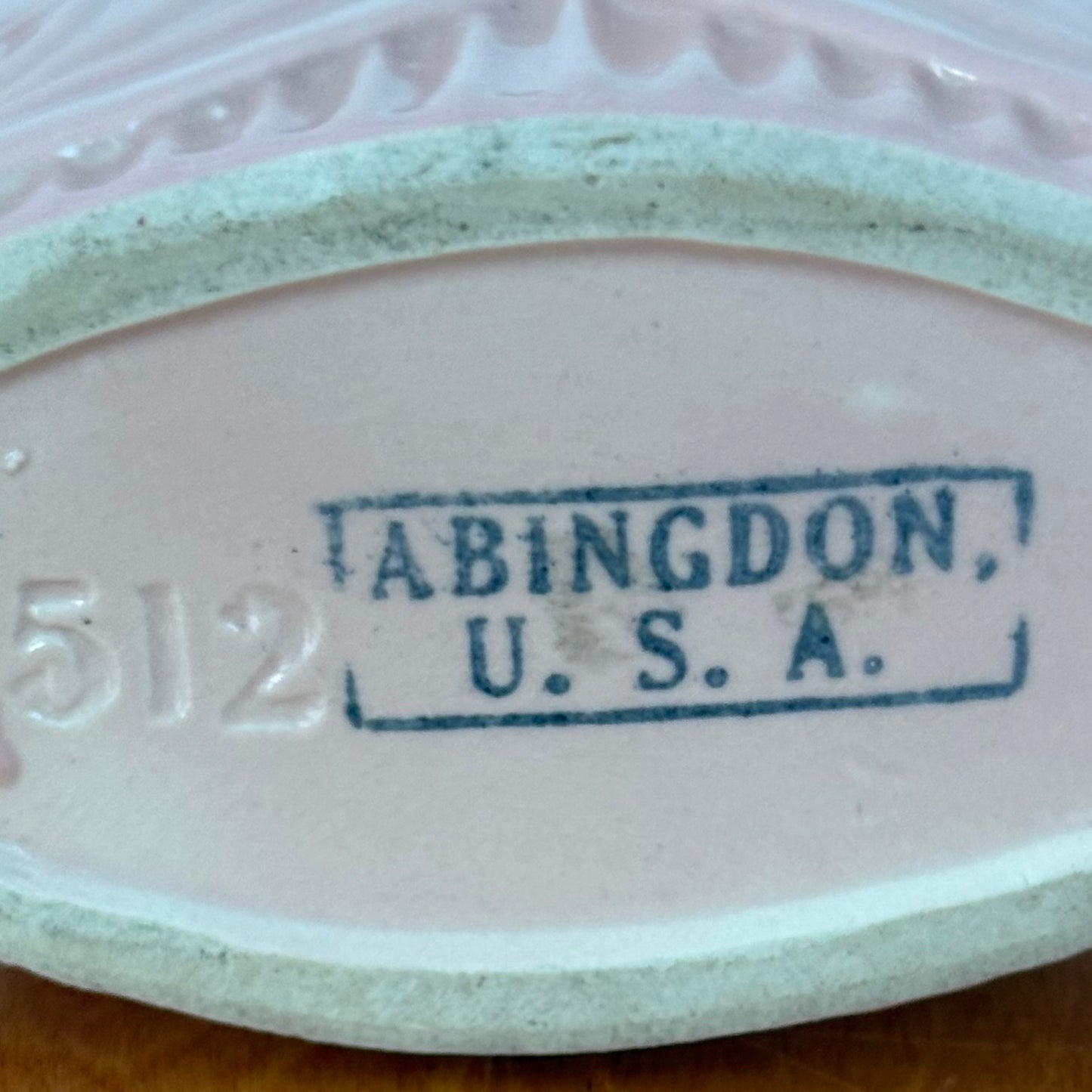 Abingdon Blush Pink Art Deco Vase