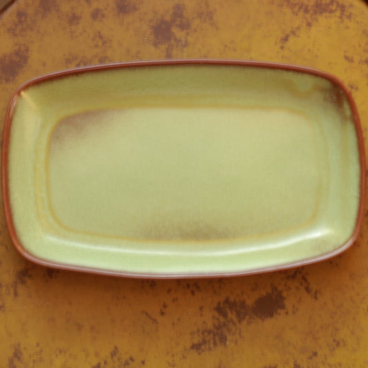 Frankoma Plainsman Gold Tray
