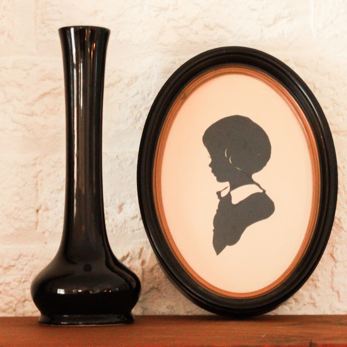 Vintage Hall Black Vase