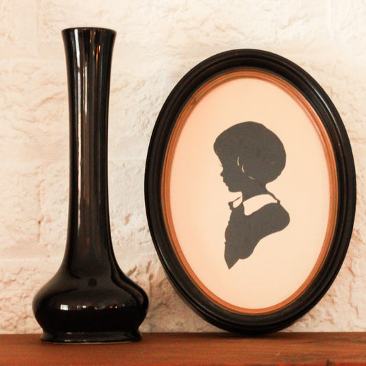 Vintage Hall Black Vase