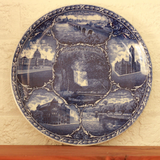 Vintage Rowland & Marsellus Co Souvenir Plate of Minneapolis