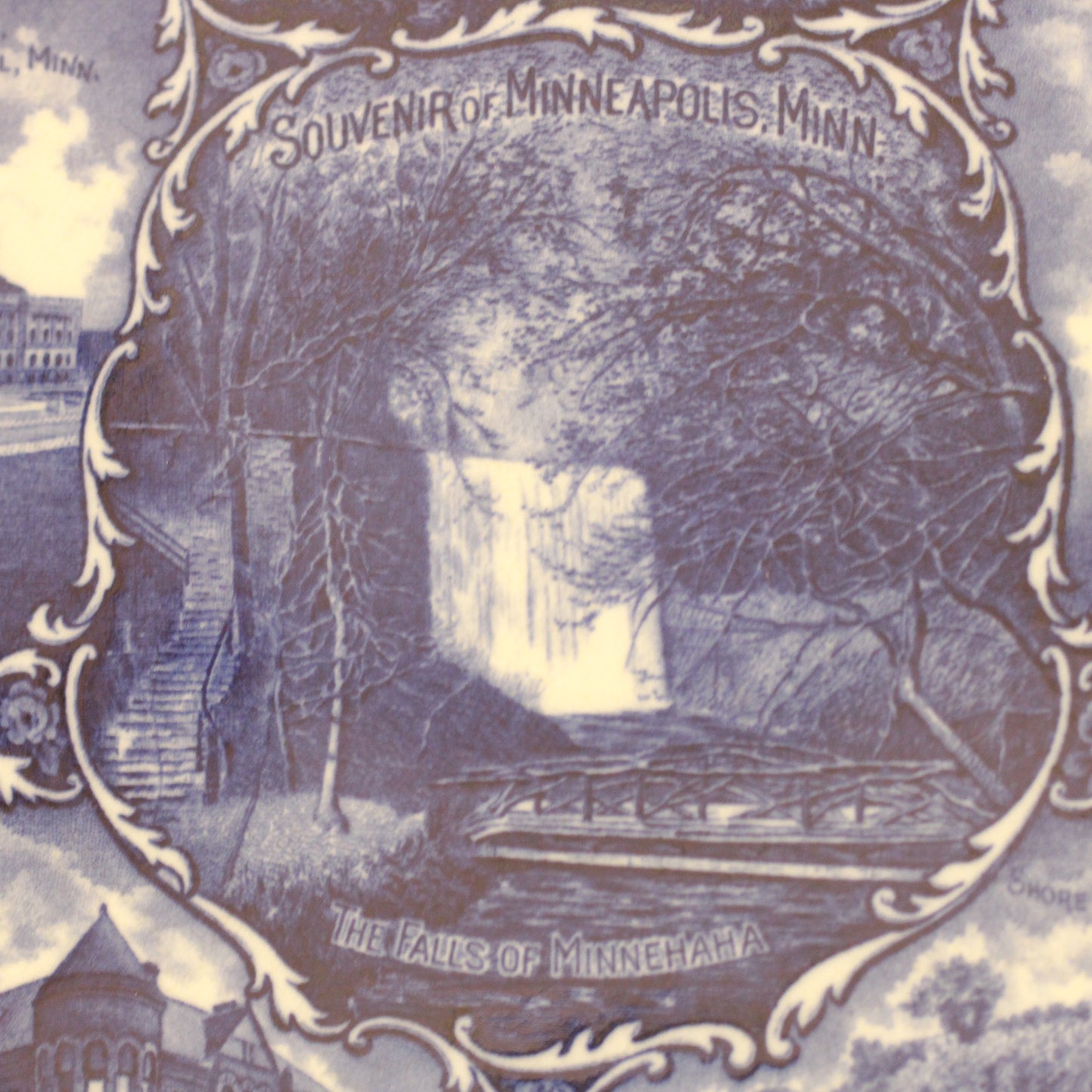 Vintage Rowland & Marsellus Co Souvenir Plate of Minneapolis