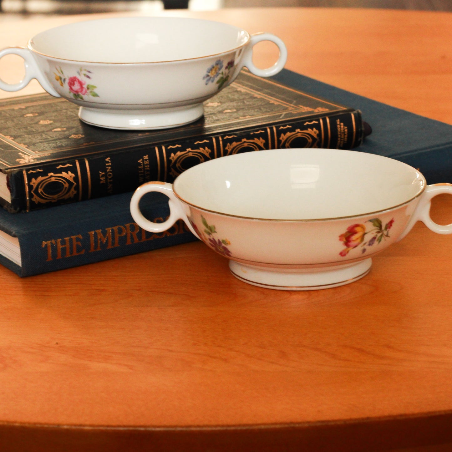 Vintage Haviland Pasadena Two-Handled Bowls
