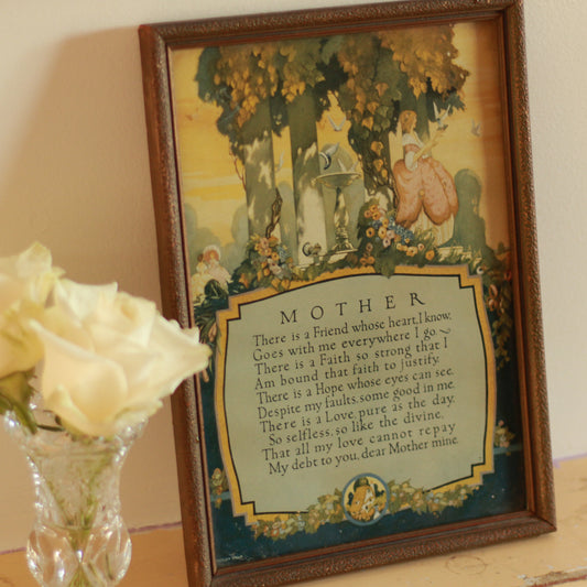 Framed Mother Art Print