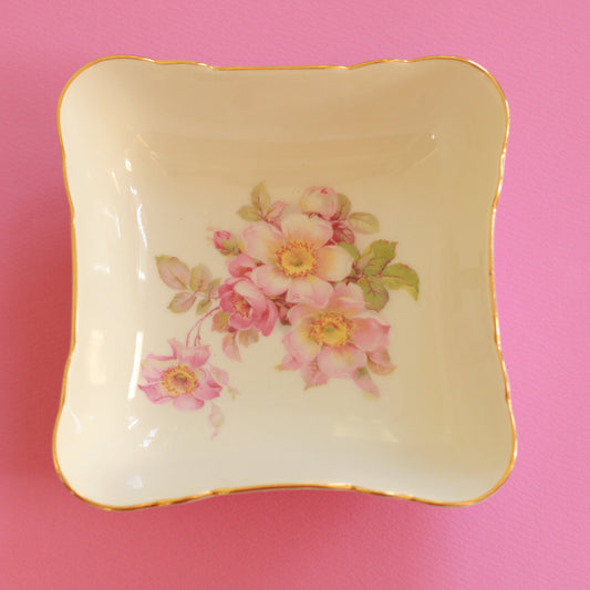 Schumann Arzberg Wild Rose Trinket Dish