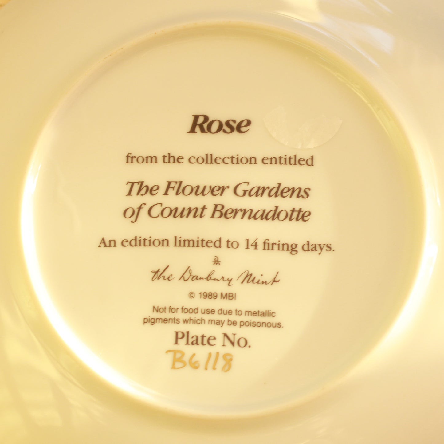 Danbury Mint Plates