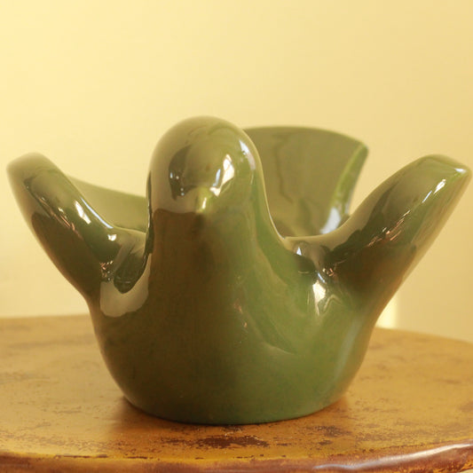 Vintage Red Wing Dove Console Bowl