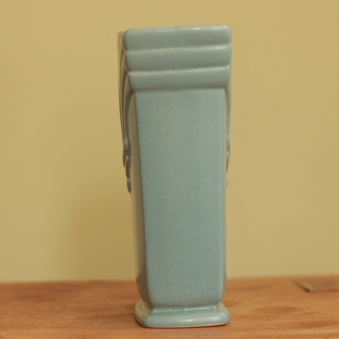 Vintage Red Wing Blue Vase