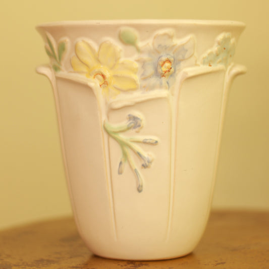 Vintage Weller Floral Vase