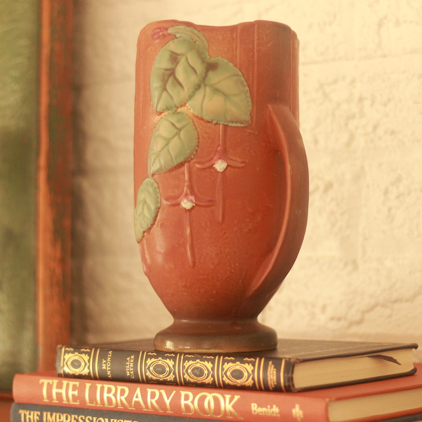 Vintage Roseville Fuchsia Vase
