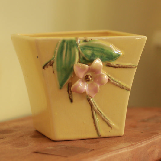 Vintage McCoy Pottery Blossom Flared Planter