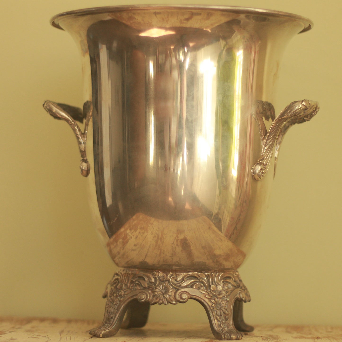 Vintage Silver Plated Champagne Ice Bucket