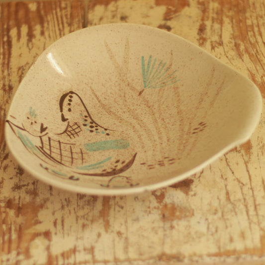 Red Wing Bob White MCM Serving Bowl