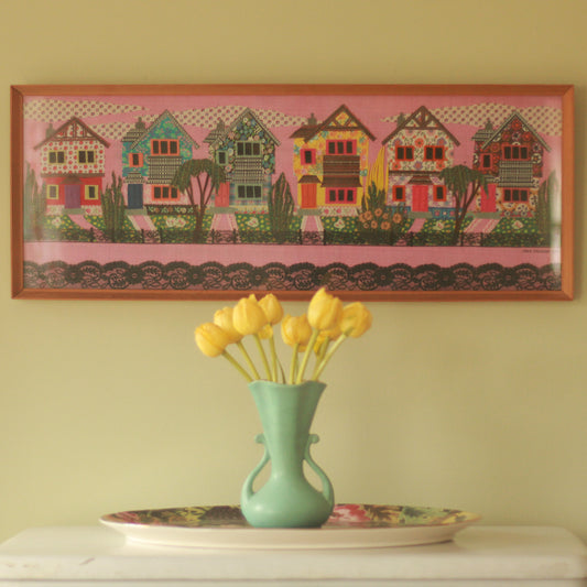 Vintage Joan Dawson Framed Art