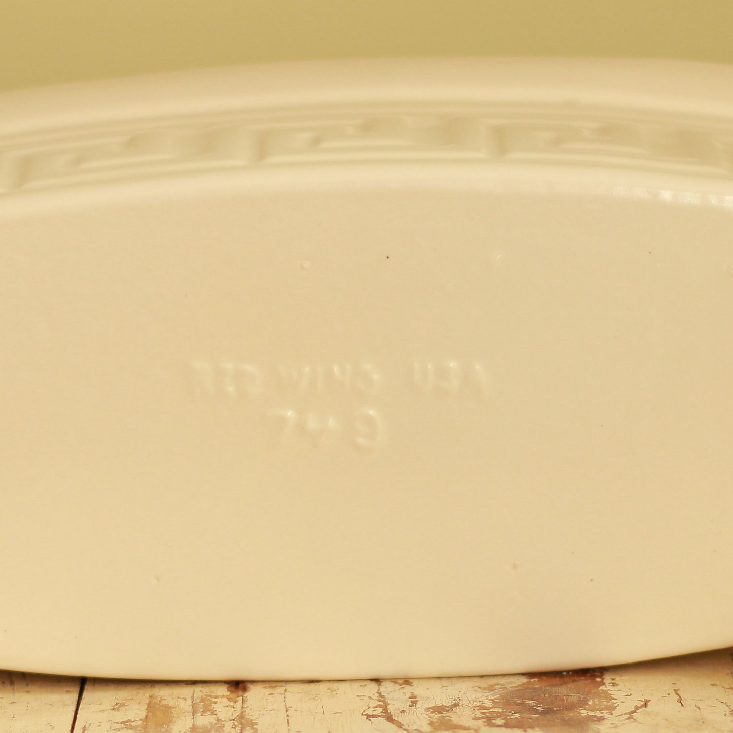 Vintage MCM Red Wing Planter